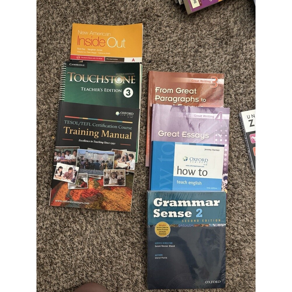 Oxford/Cambridge TESOL Teacher/Trainer Lot Of 7